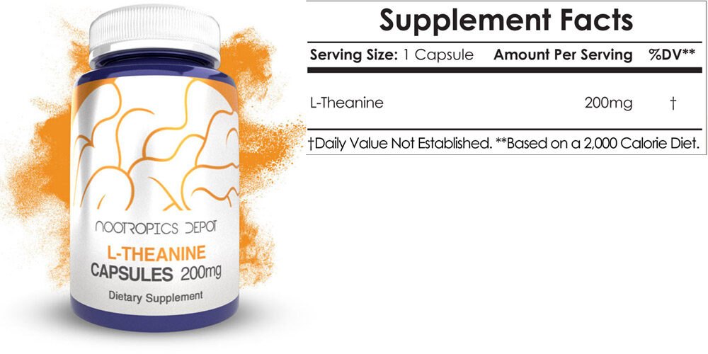L-Theanine Supplement recommended by Andrew Huberman